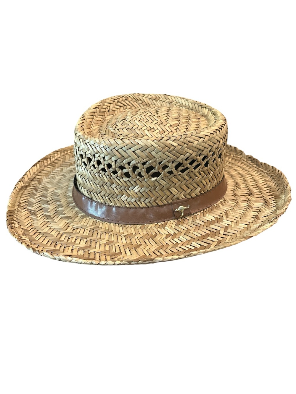 Dorfman Pacific Co. Oak Grove - Straw Outdoorsman Hat - Size Medium